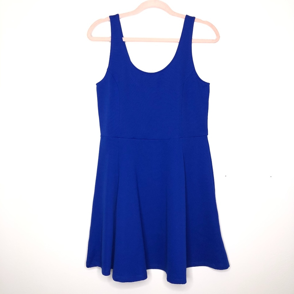 🌵  MINI COBALT H&M BLUE DRESS